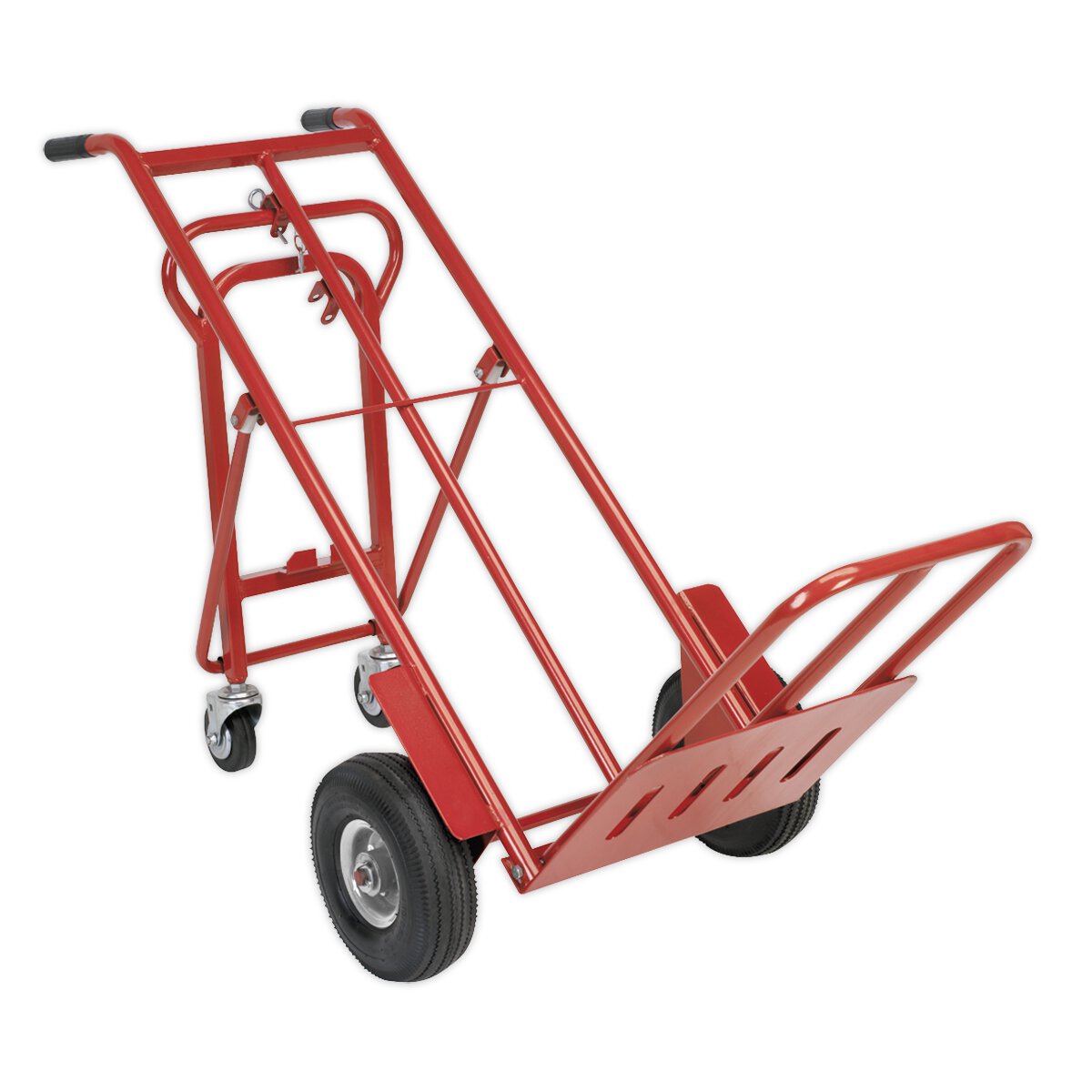 Sack Truck 3-in-1 with Pneumatic Tyres 250kg Capacity