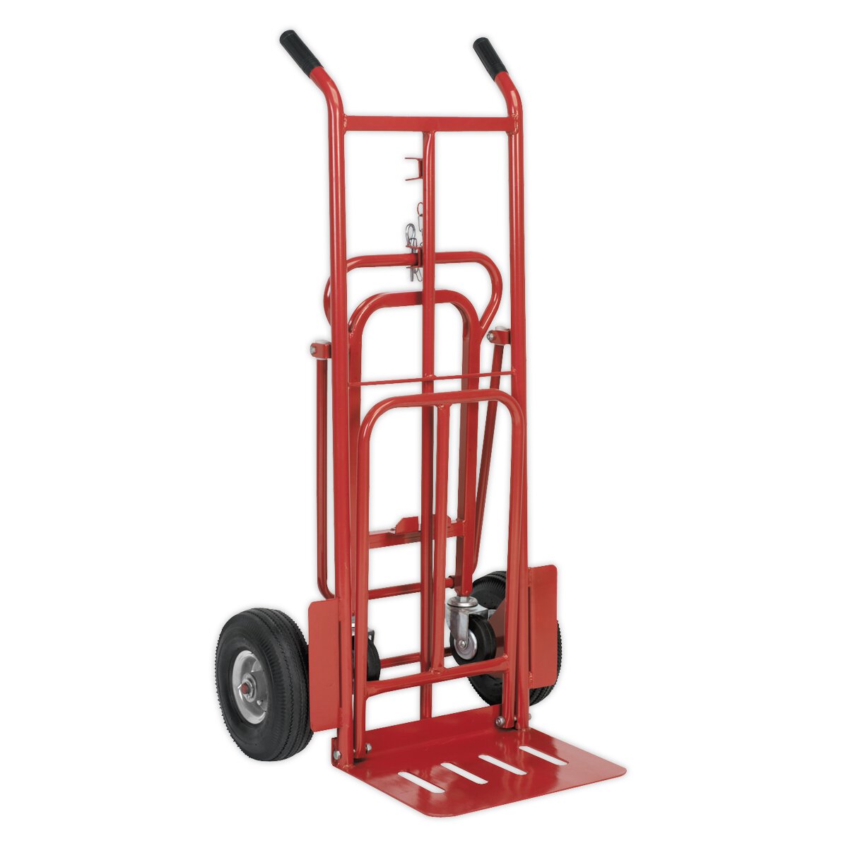 Sack Truck 3-in-1 with Pneumatic Tyres 250kg Capacity