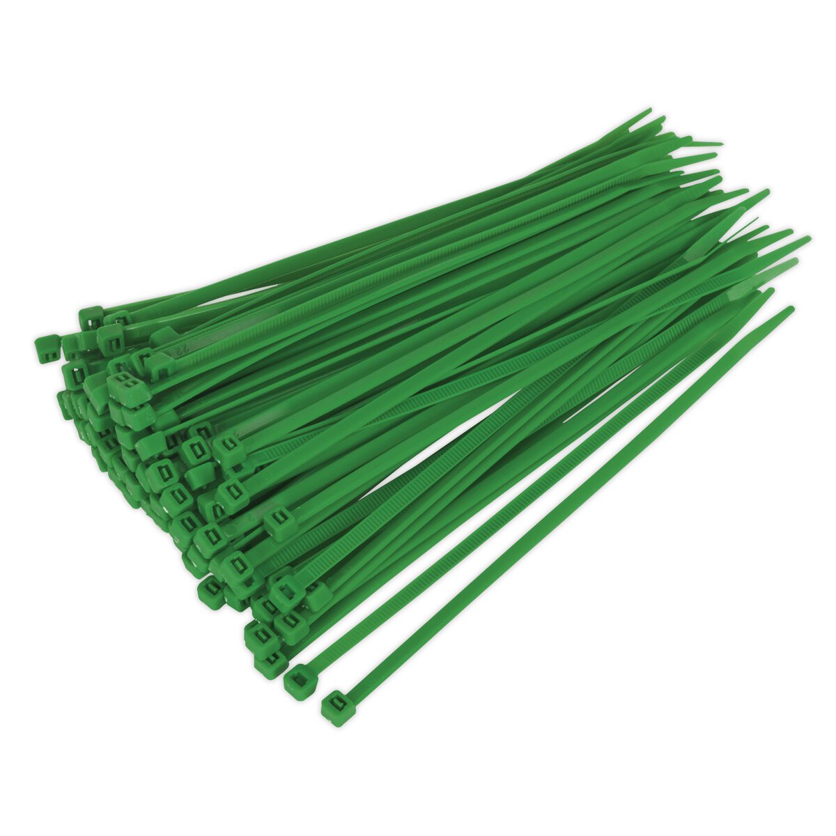 Cable Tie 200 x 4.8mm Green Pack of 100