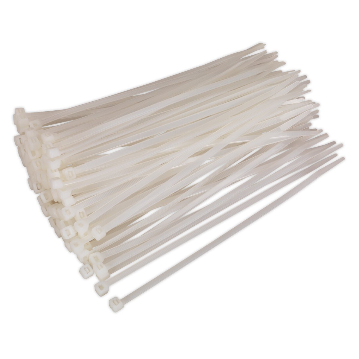Cable Tie 200 x 4.8mm White Pack of 100