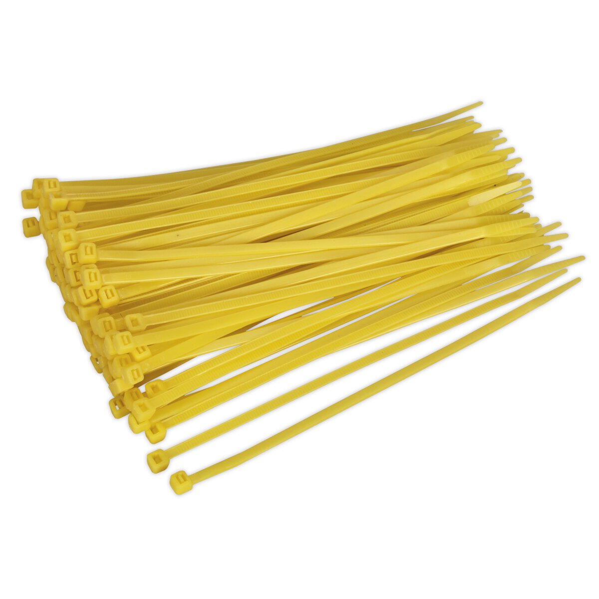 Cable Tie 200 x 4.8mm Yellow Pack of 100
