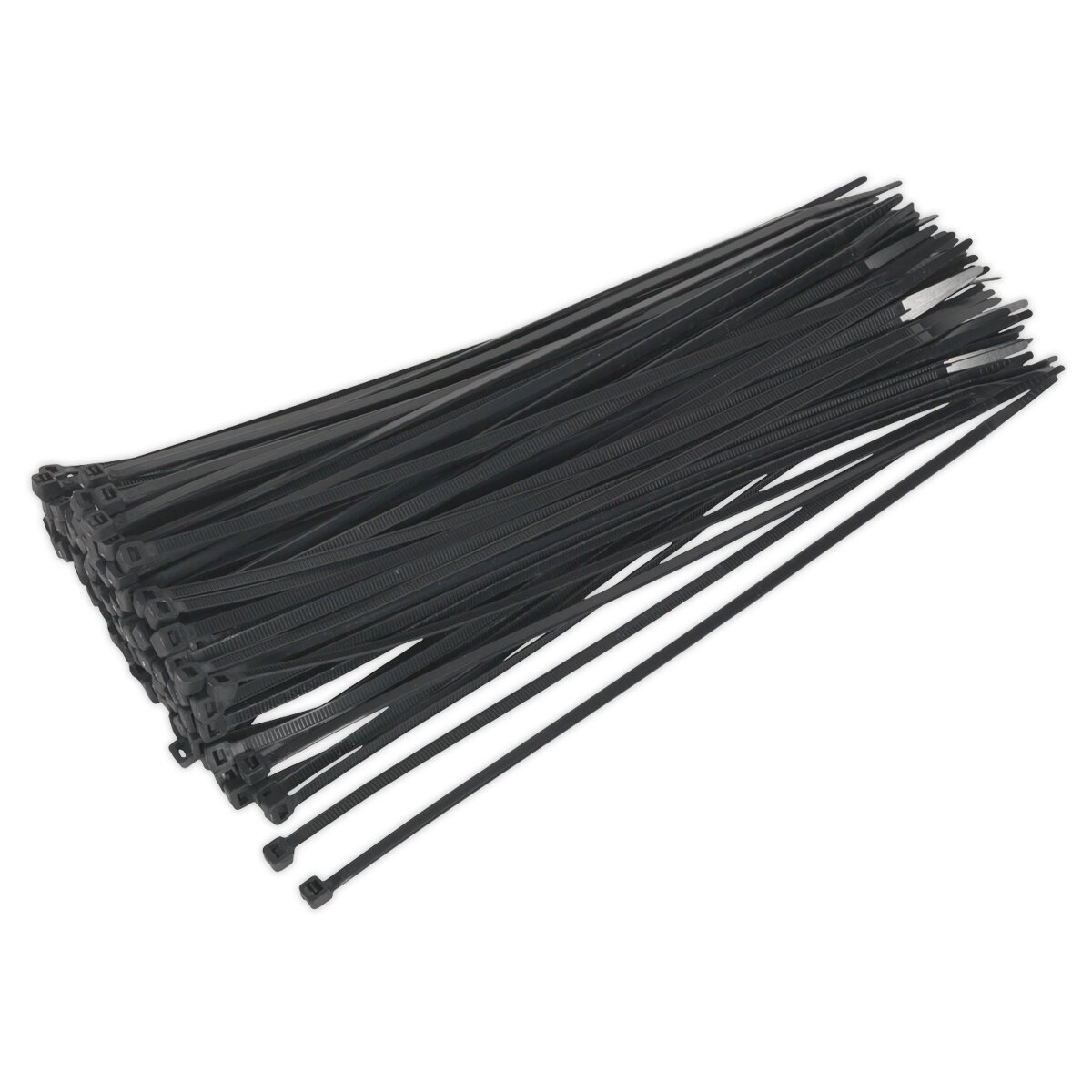 Cable Tie 300 x 4.8mm Black Pack of 100
