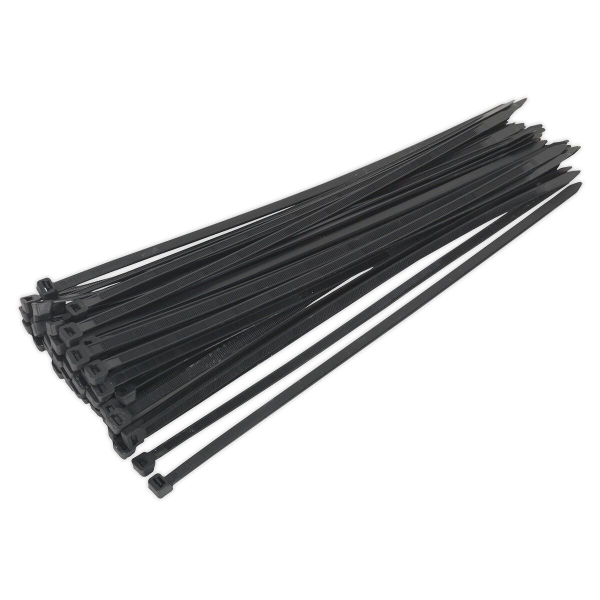 Cable Tie 350 x 7.6mm Black Pack of 50