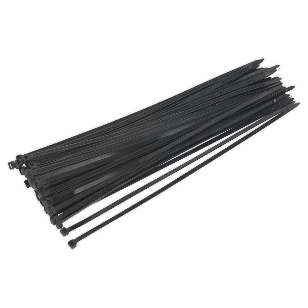 Cable Tie 450 x 7.6mm Black Pack of 50