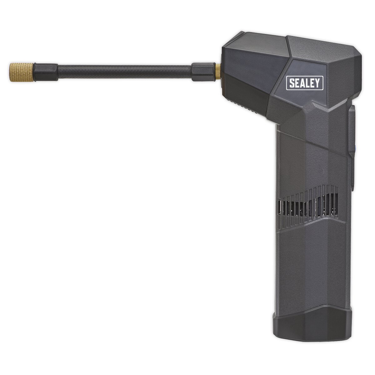 Compact Rechargeable Tyre Inflator & Powerbank with Work Light