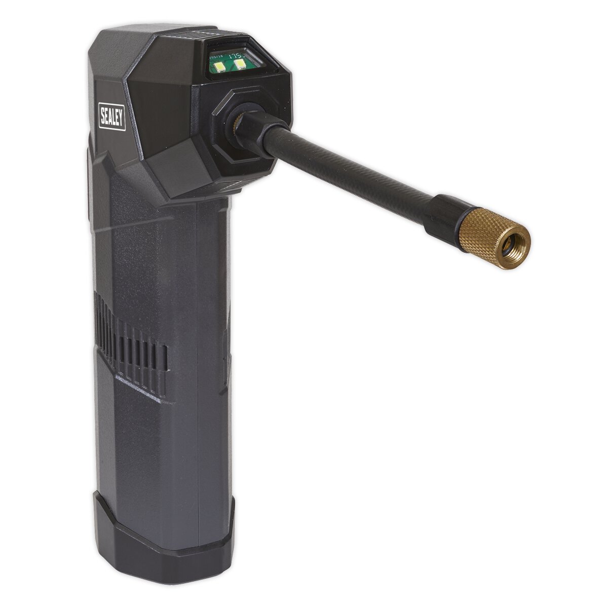 Compact Rechargeable Tyre Inflator & Powerbank with Work Light