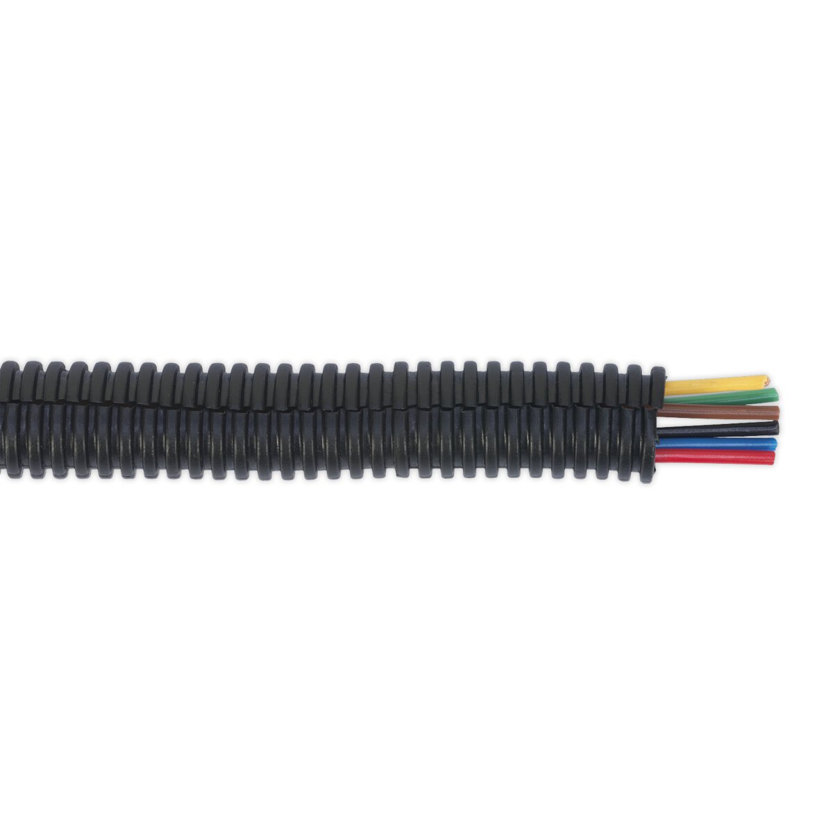 Convoluted Cable Sleeving Split Ø12-16mm 200m