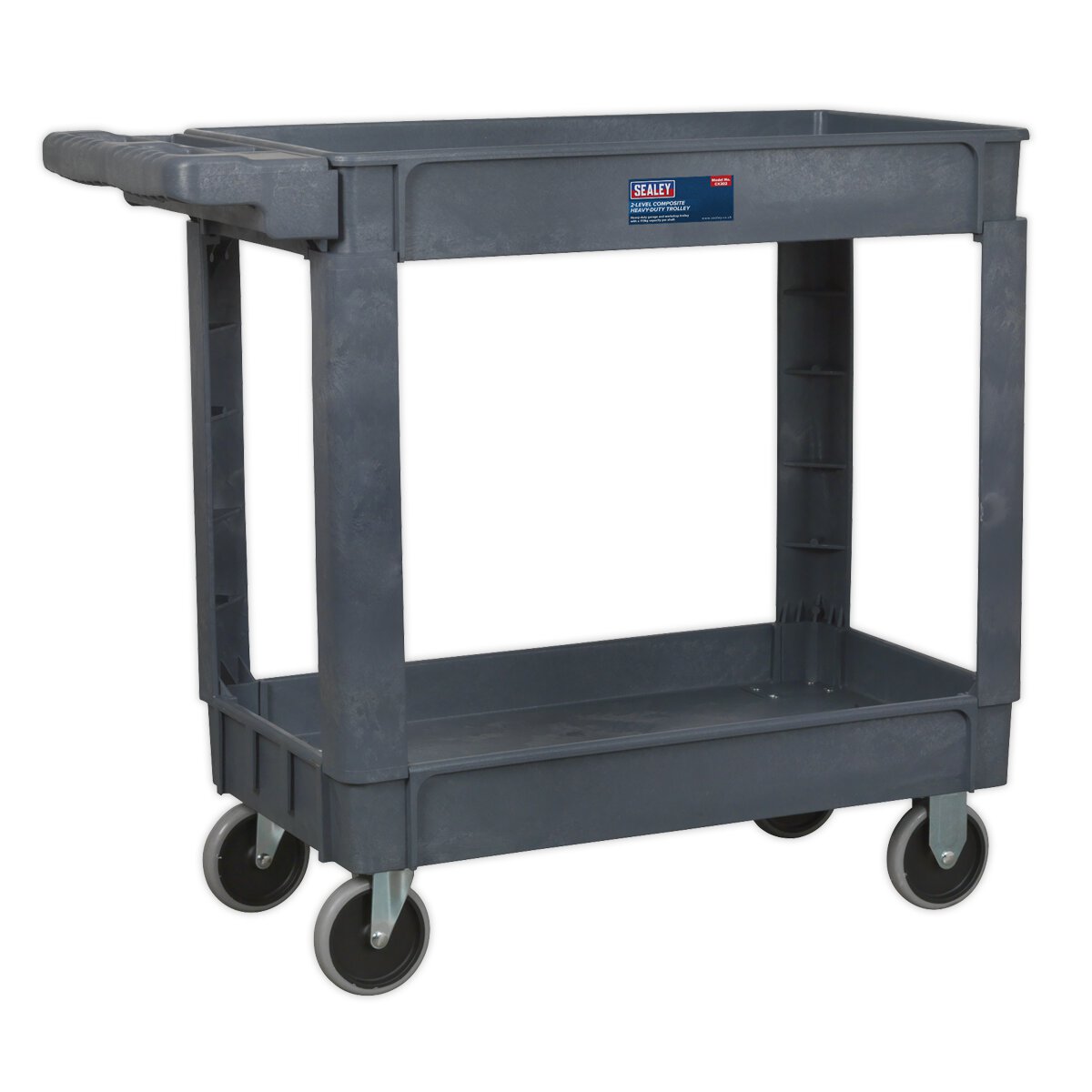 Trolley 2-Level Composite Heavy-Duty