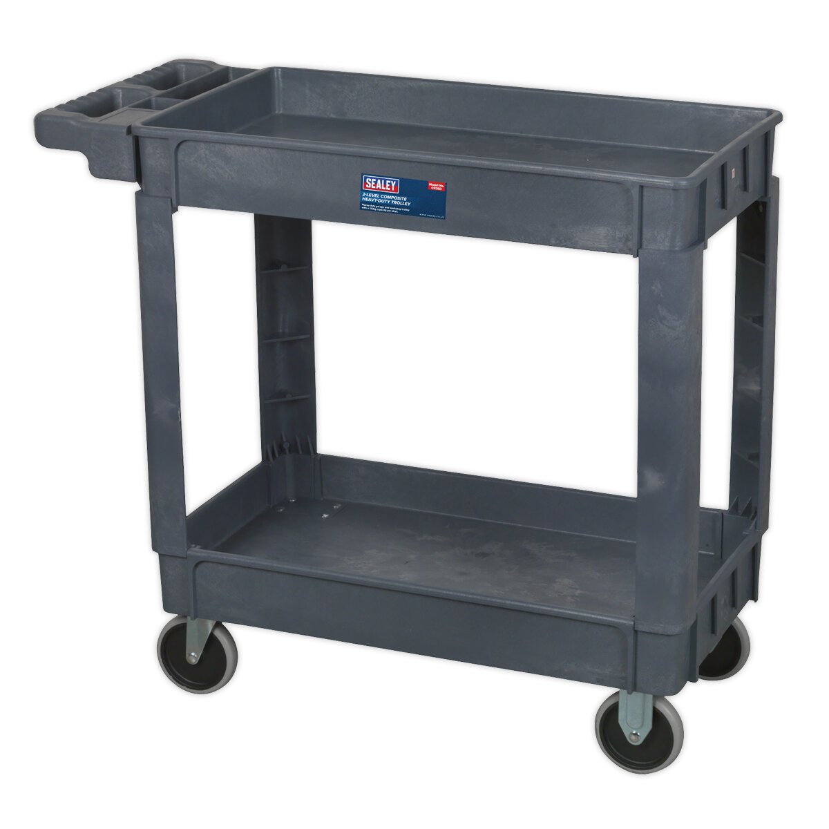 Trolley 2-Level Composite Heavy-Duty