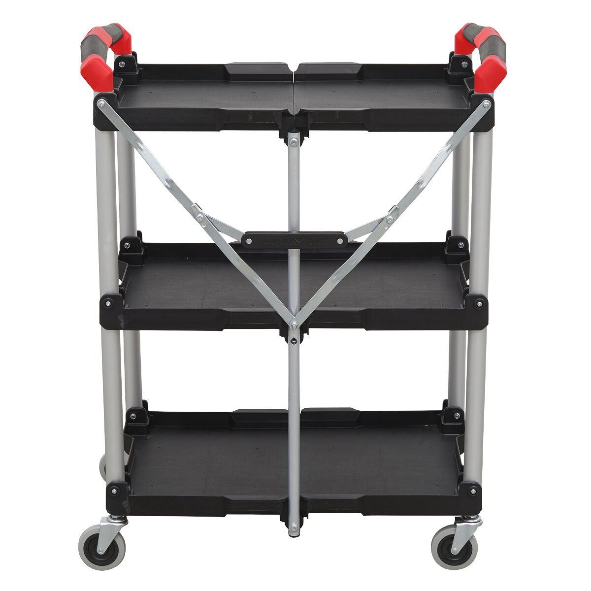 Folding Workshop Trolley 3-Level