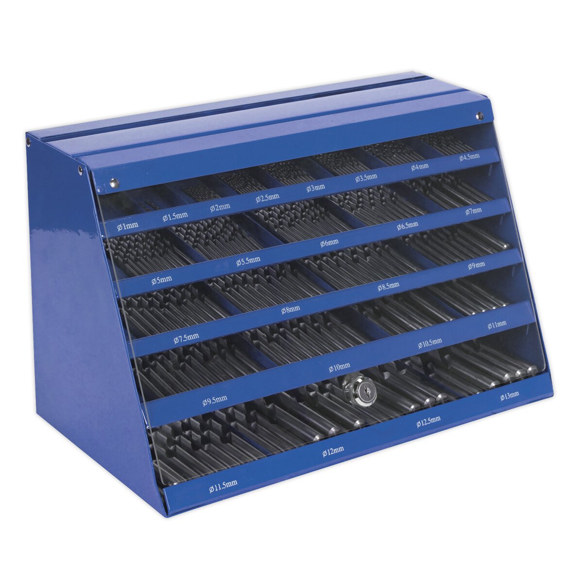 Drill Bit Counter Top Dispenser 250pc HSS Fully Ground