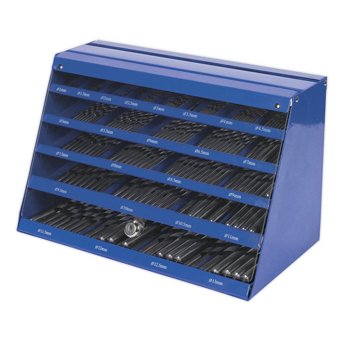 Drill Bit Counter Top Dispenser 250pc HSS Fully Ground