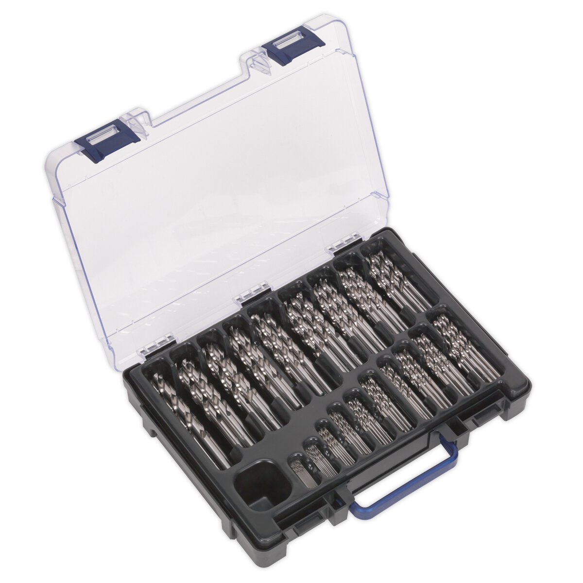 HSS Fully Ground Drill Bit Assortment 170pc 1-10mm