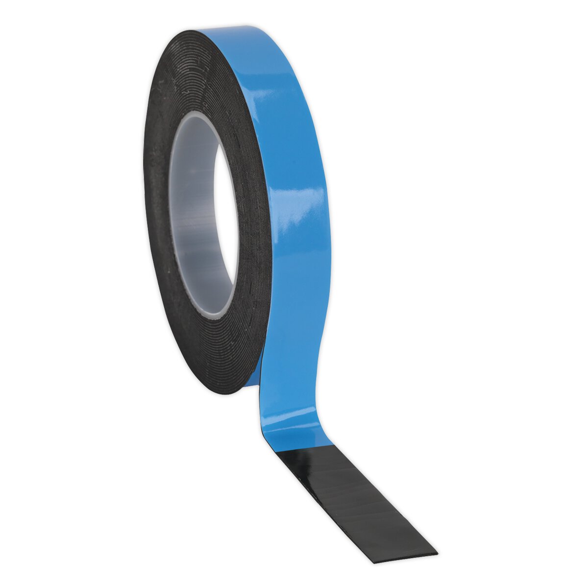 Double-Sided Adhesive Foam Tape 19mm x 5m Blue Backing