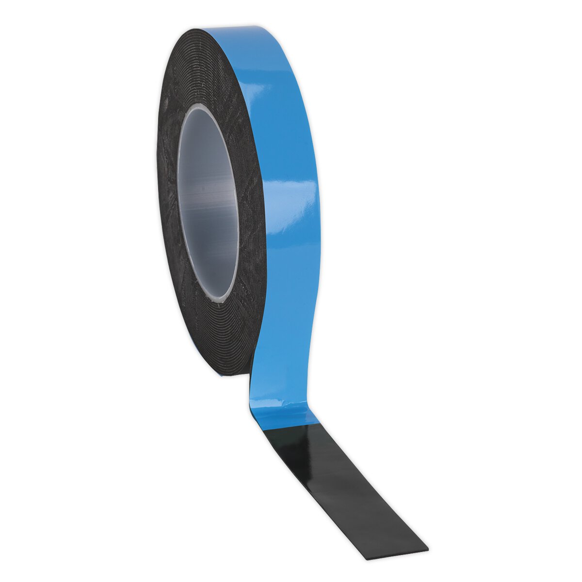 Double-Sided Adhesive Foam Tape 25mm x 10m Blue Backing
