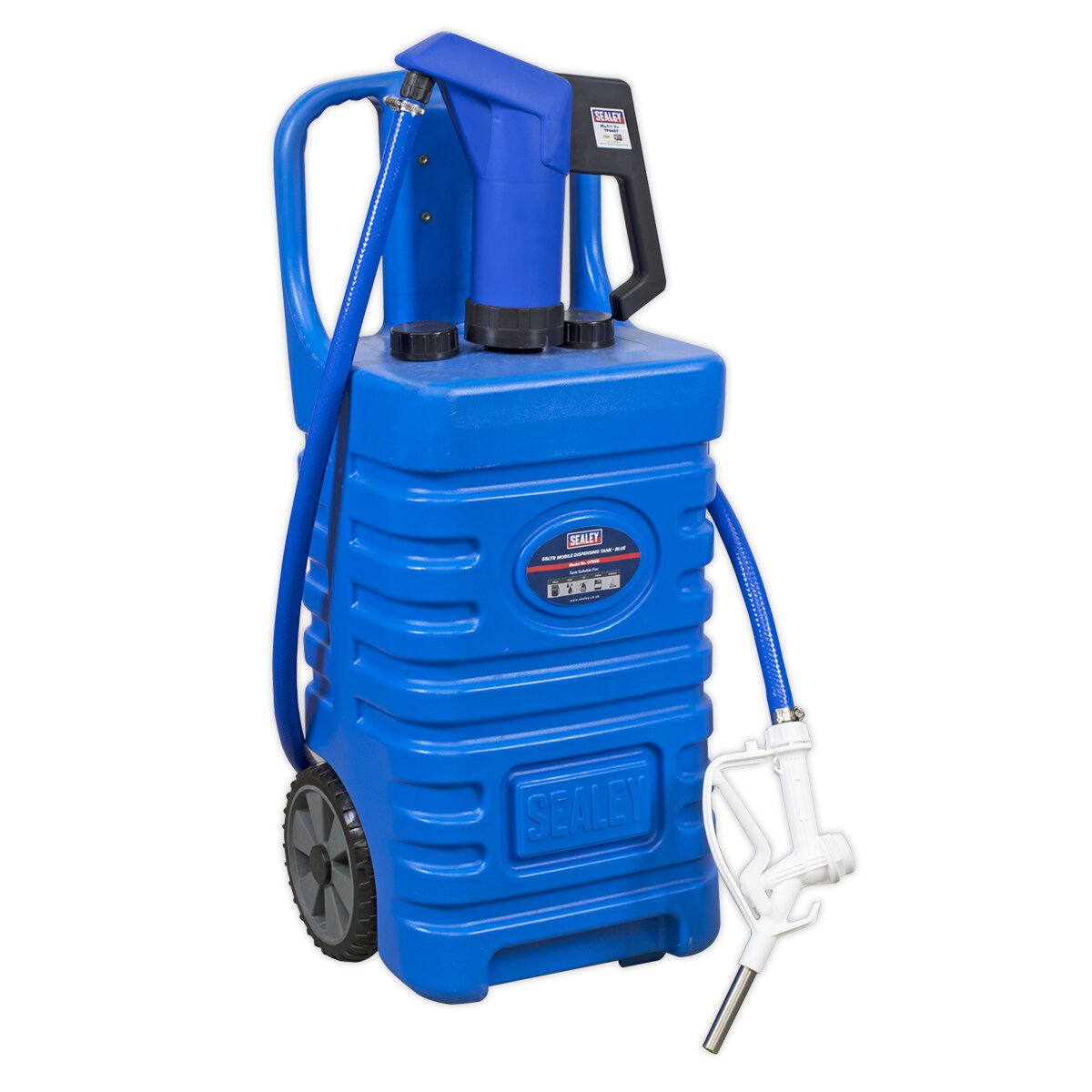 Mobile Dispensing Tank 55L with AdBlue® Pump - Blue