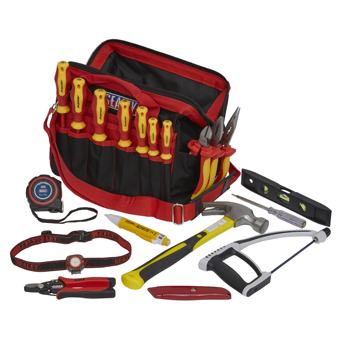 Electrician's Kit 19pc with Storage Bag