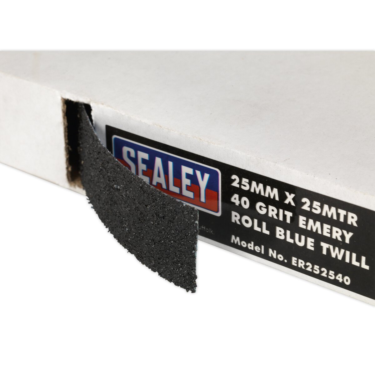 Emery Roll Blue Twill 25mm x 25m 40Grit