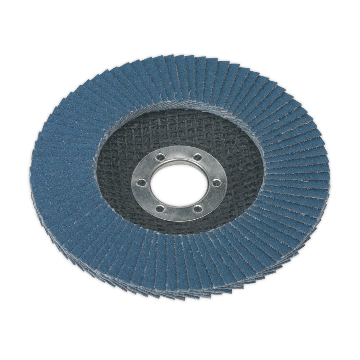 Flap Disc Zirconium Ø115mm Ø22mm Bore 80Grit