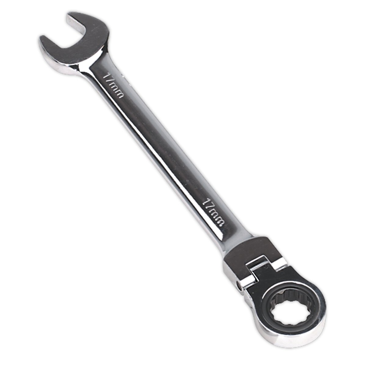 Flexi-Head Ratchet Combination Spanner 17mm