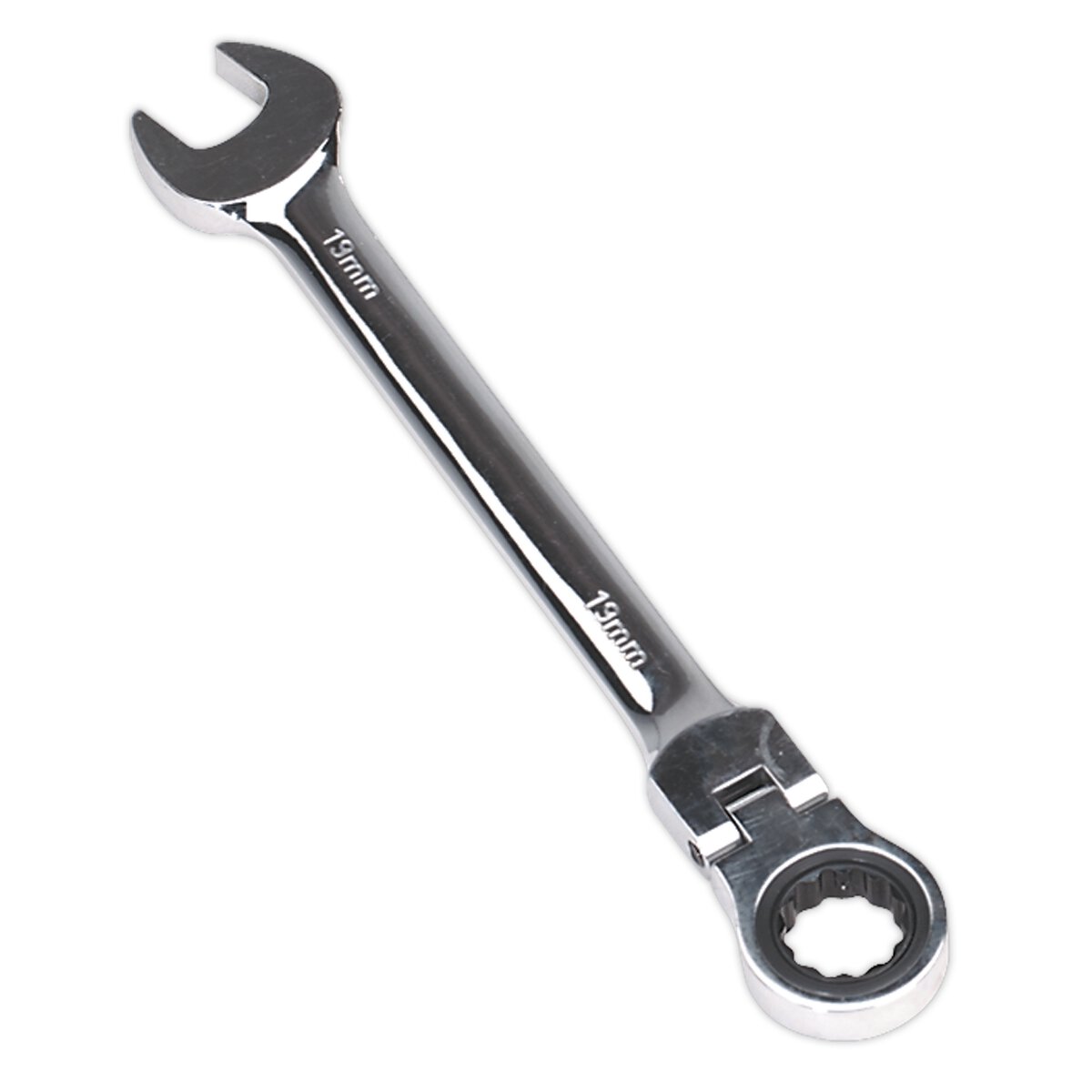 Flexi-Head Ratchet Combination Spanner 19mm