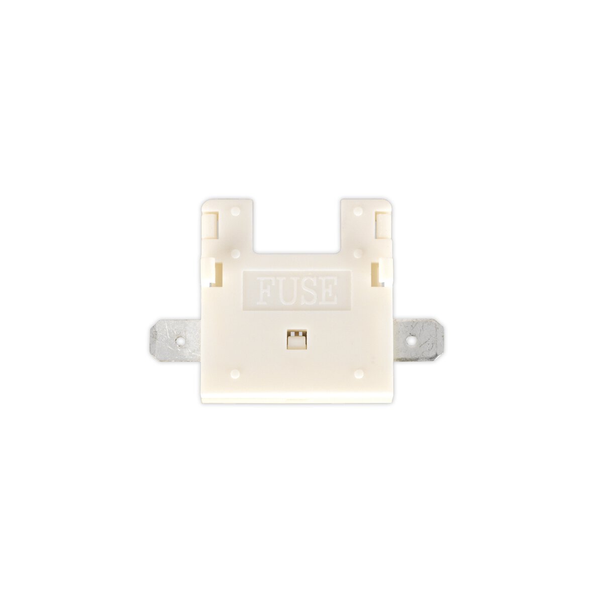 Standard Blade Fuse Holder White Nylon 30Amp Pack of 10