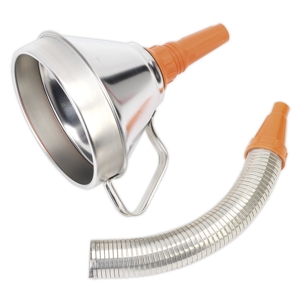 Funnel Metal with Flexible Spout & Filter Ø160mm