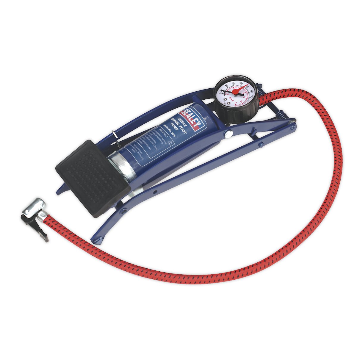Foot Pump Single Barrel