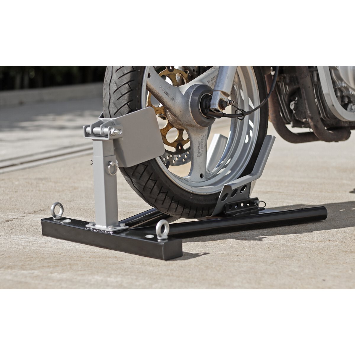 Motorcycle Front Wheel Chock Heavy-Duty