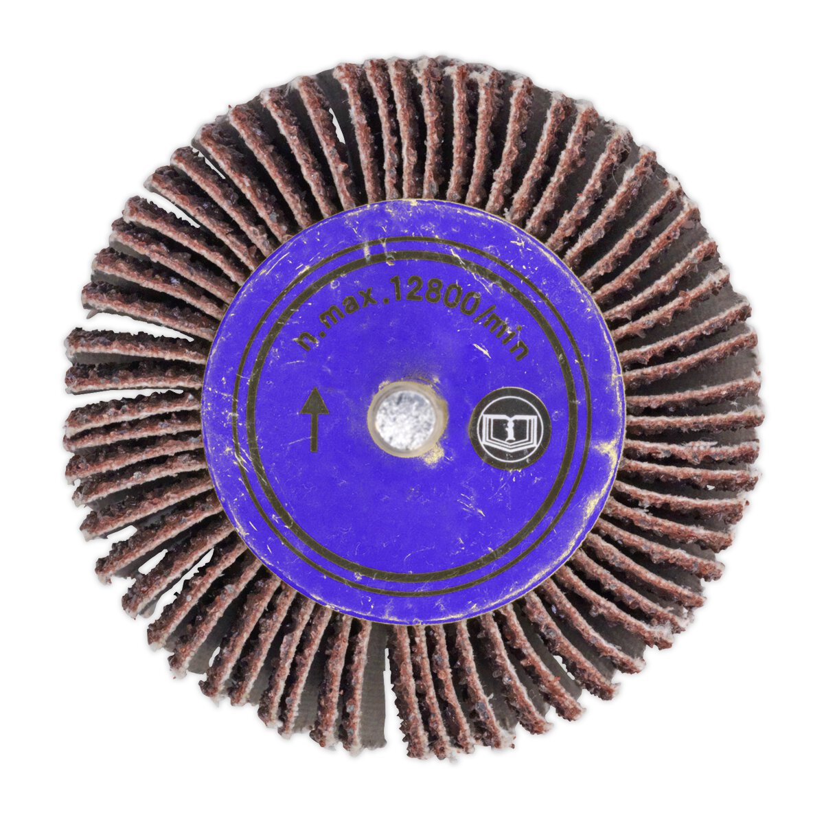 Flap Wheel Ø25 x 20mm 80Grit 6mm Shaft