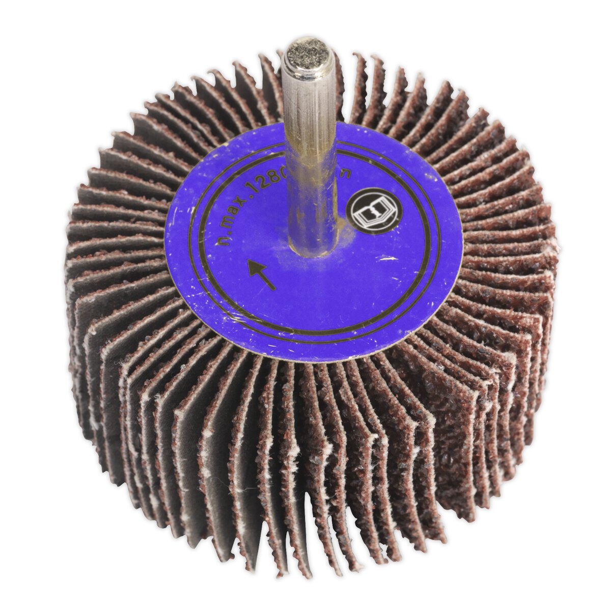 Flap Wheel Ø60 x 30mm 80Grit 6mm Shaft