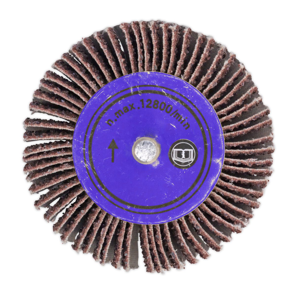 Flap Wheel Ø80 x 50mm 40Grit 6mm Shaft