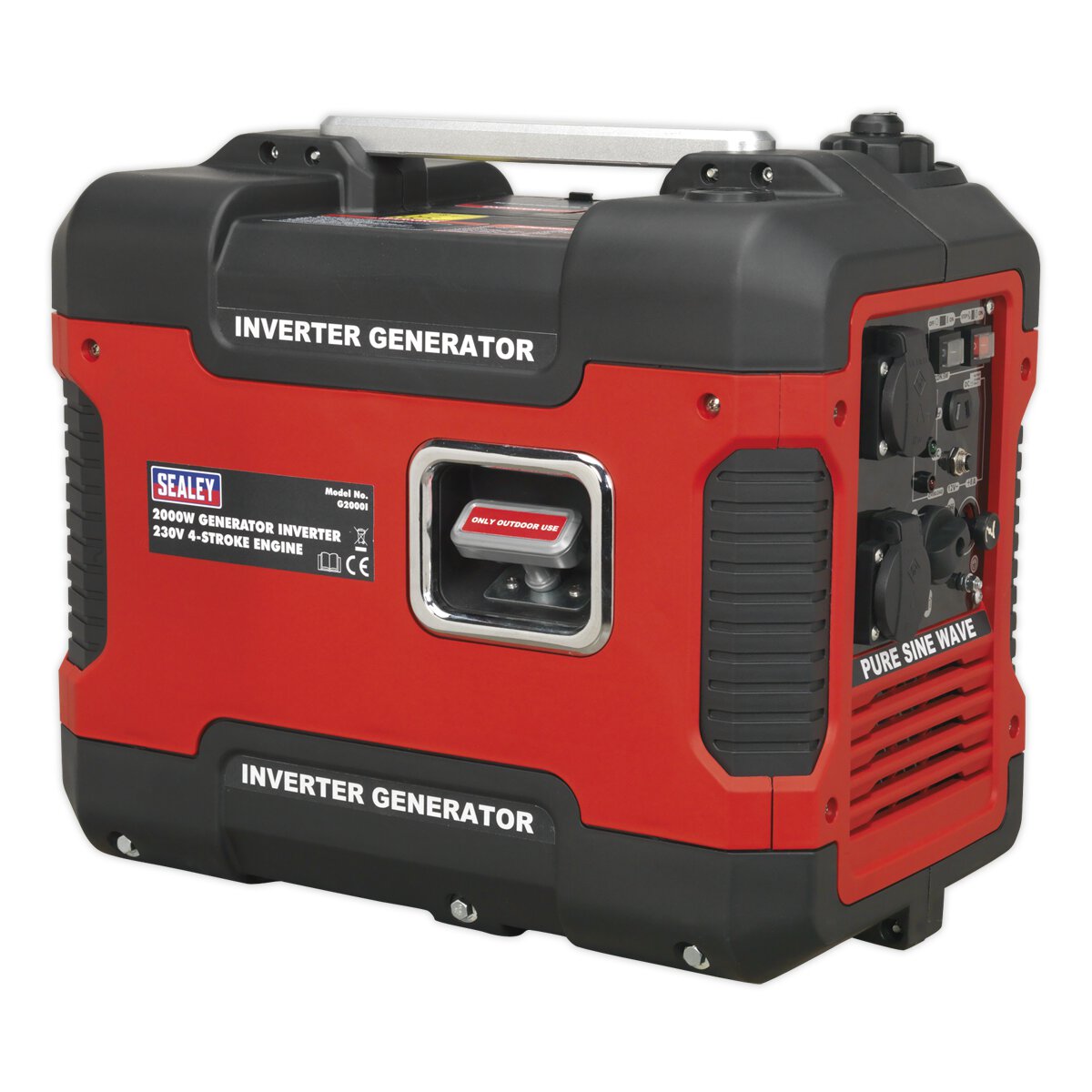 Inverter Generator 2000W 230V 4-Stroke Engine