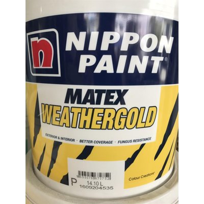 Nippon Paint Matex Weathergold Exterior and Interior