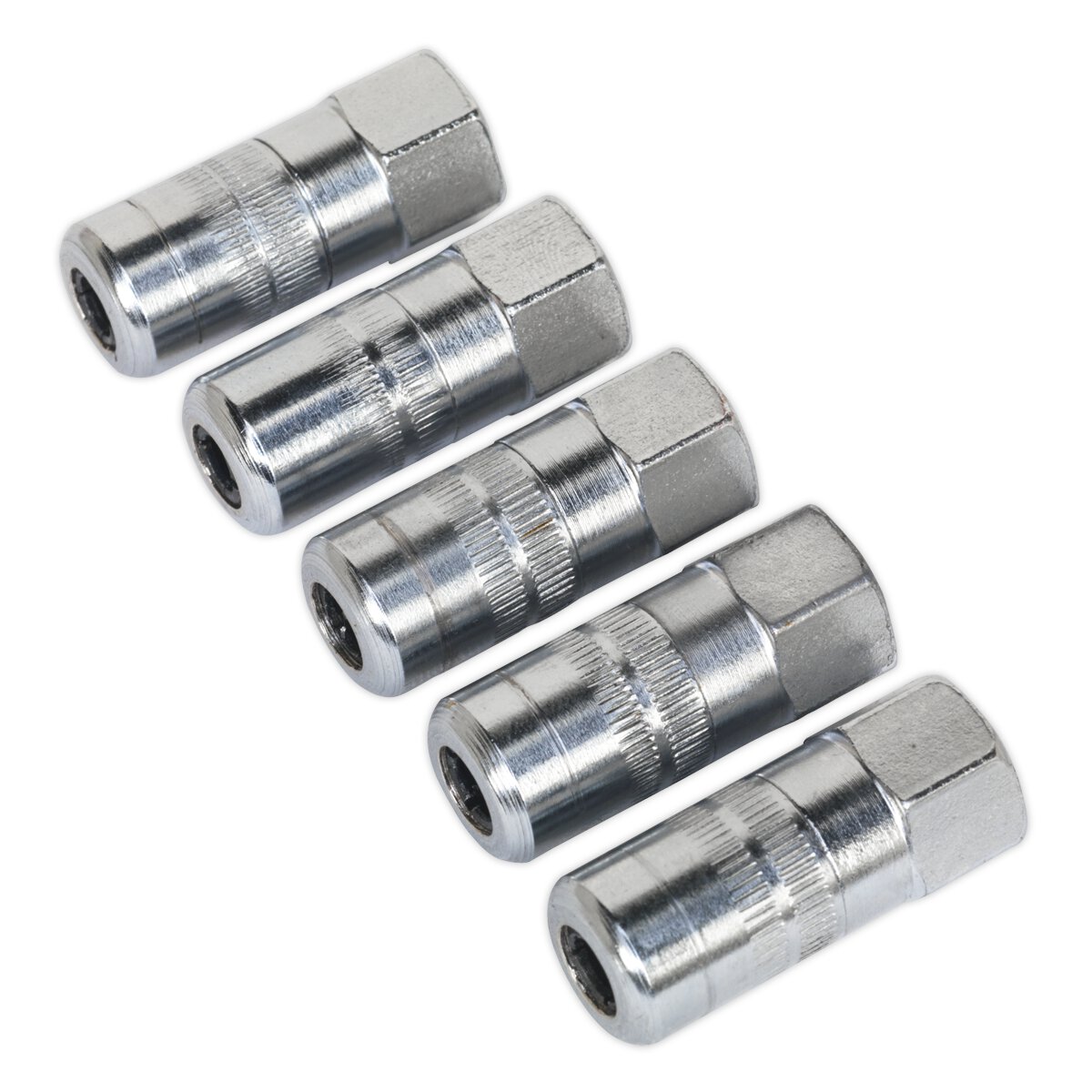 Hydraulic Connector 4-Jaw Heavy-Duty 1/8"BSP Pack of 5
