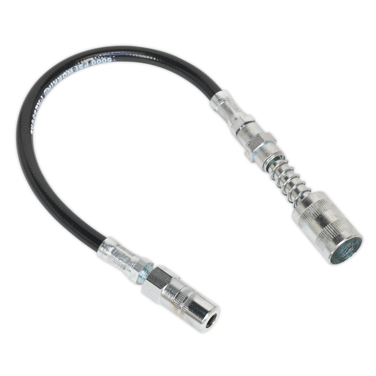 Rubber Delivery Hose with 4-Jaw Connector Flexible 300mm Quick Release Coupling