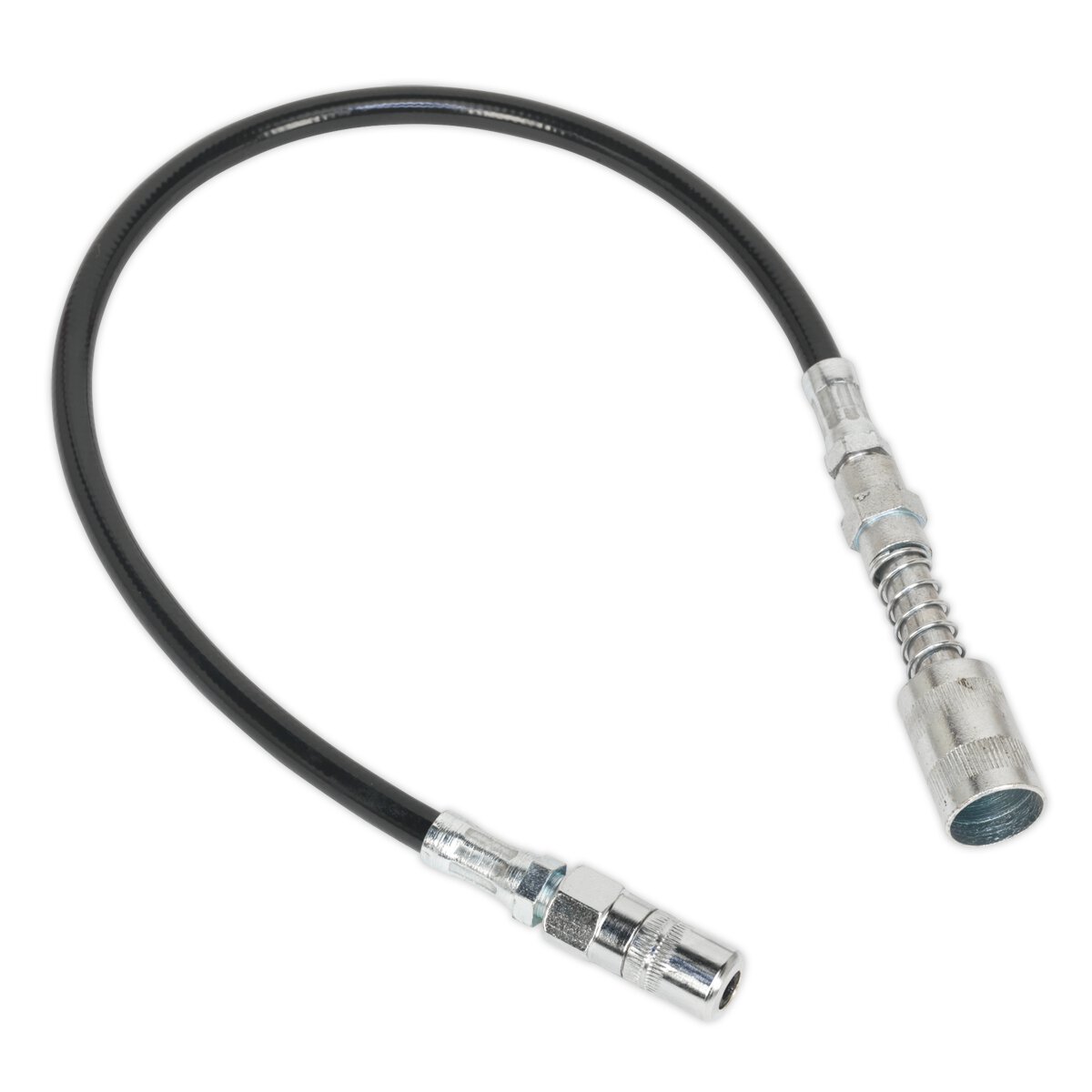 Rubber Delivery Hose with 4-Jaw Connector Flexible 450mm Quick Release Coupling