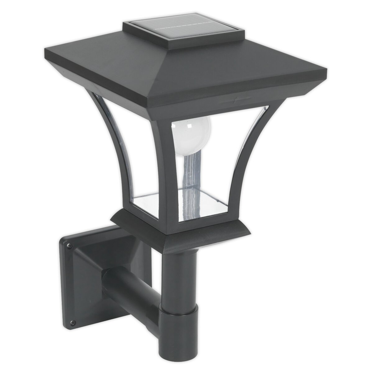 Solar Powered LED Garden Lamp Wall Mounting