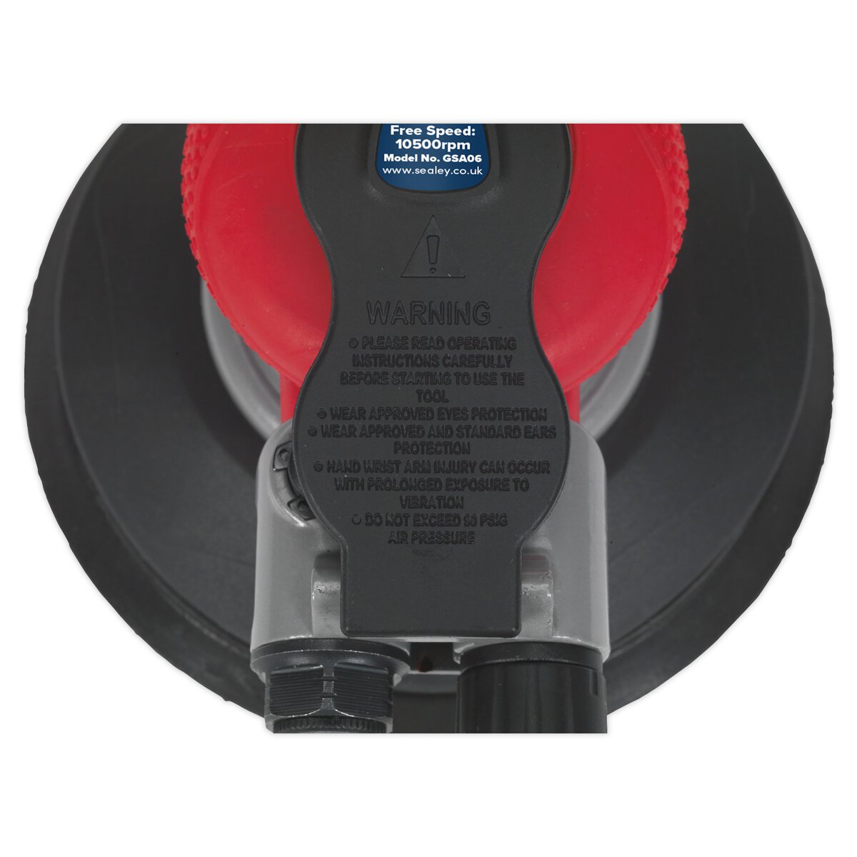 Air Palm Random Orbital Sander Ø150mm Dust-Free Self-Contained