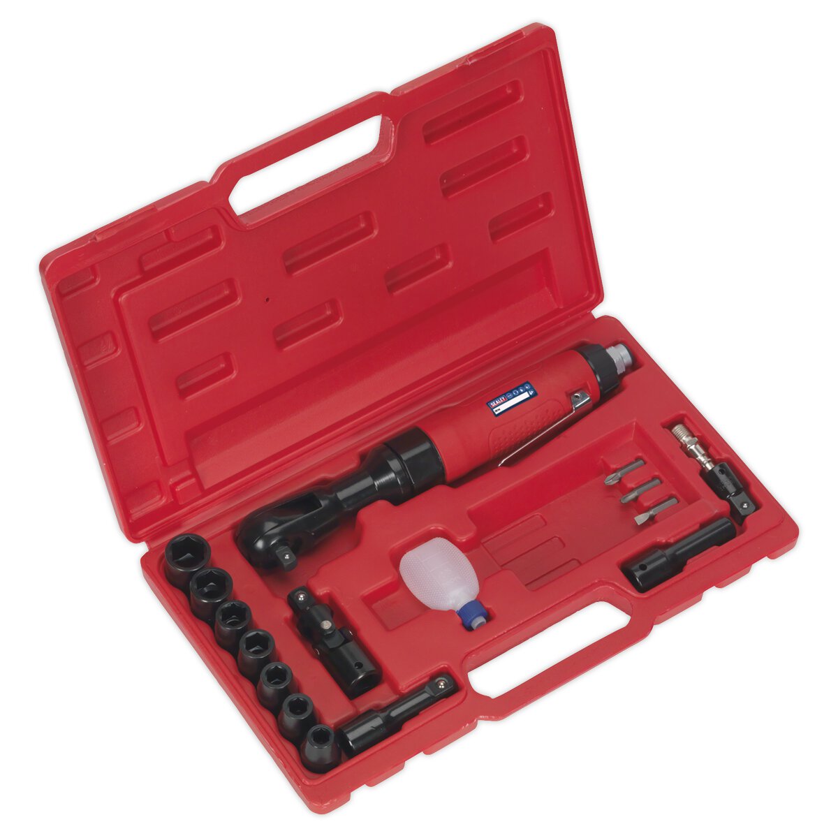 Air Ratchet Wrench Kit 3/8"Sq Drive