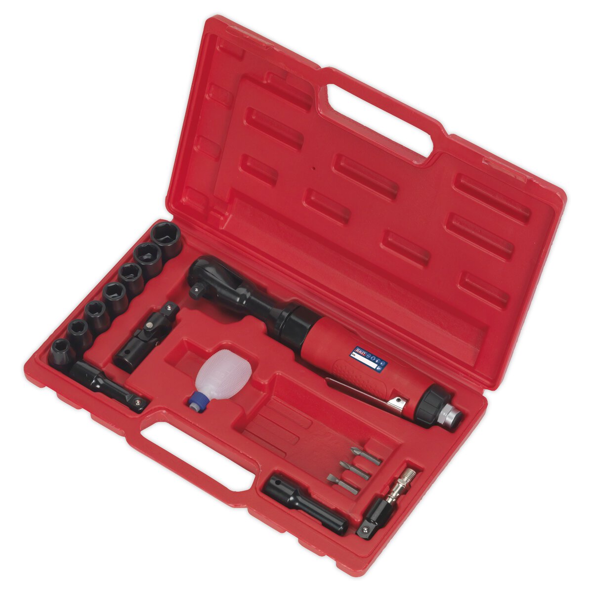 Air Ratchet Wrench Kit 3/8"Sq Drive
