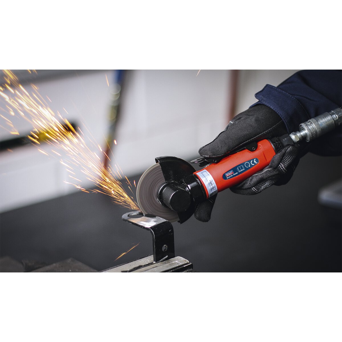 Air Cut-Off Tool Ø75mm Straight