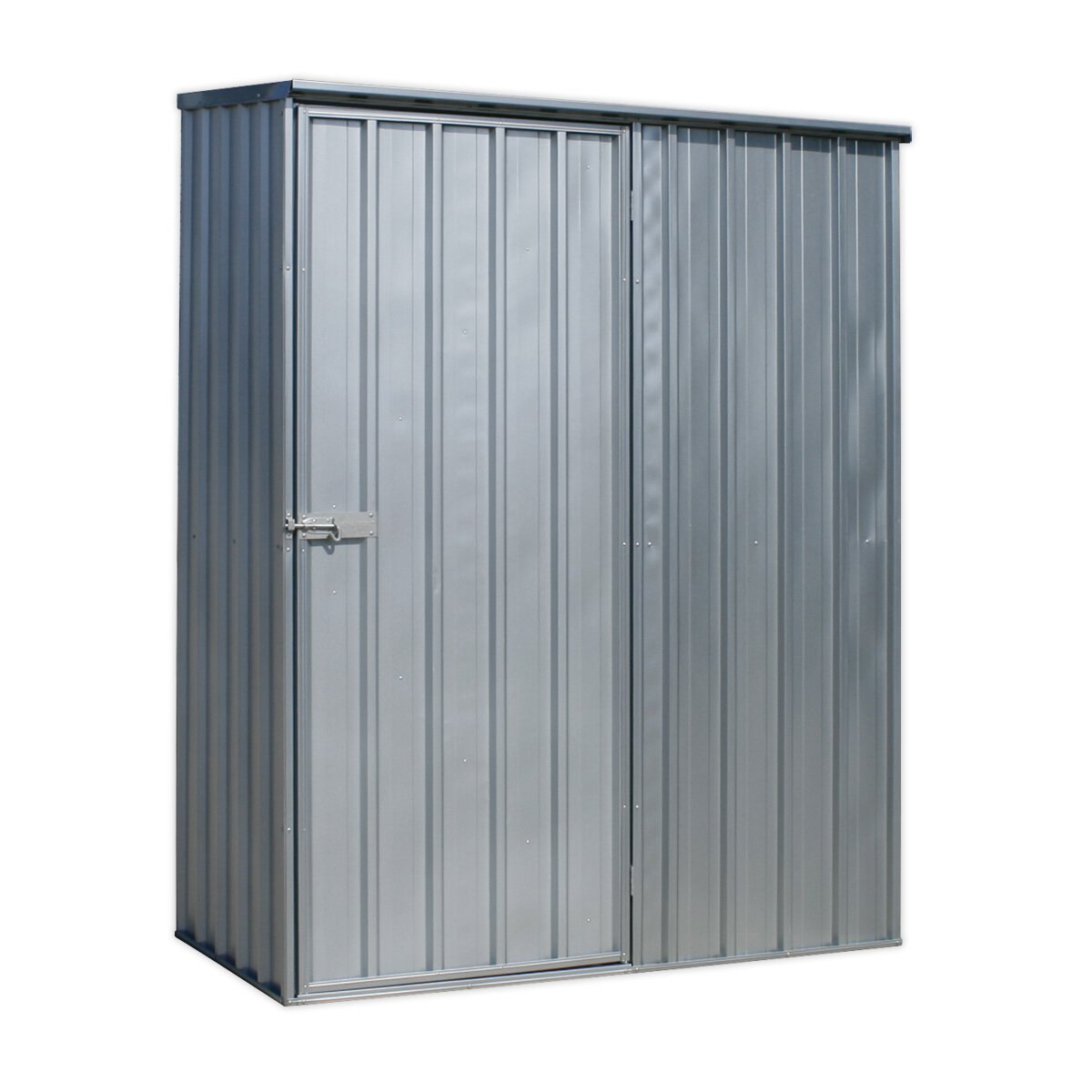Galvanized Steel Shed 1.5 x 0.8 x 1.9m