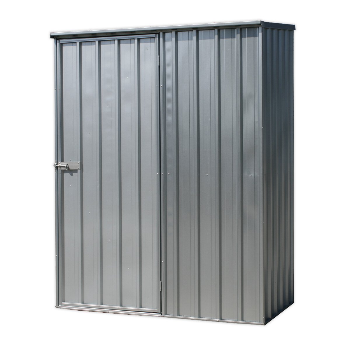 Galvanized Steel Shed 1.5 x 0.8 x 1.9m