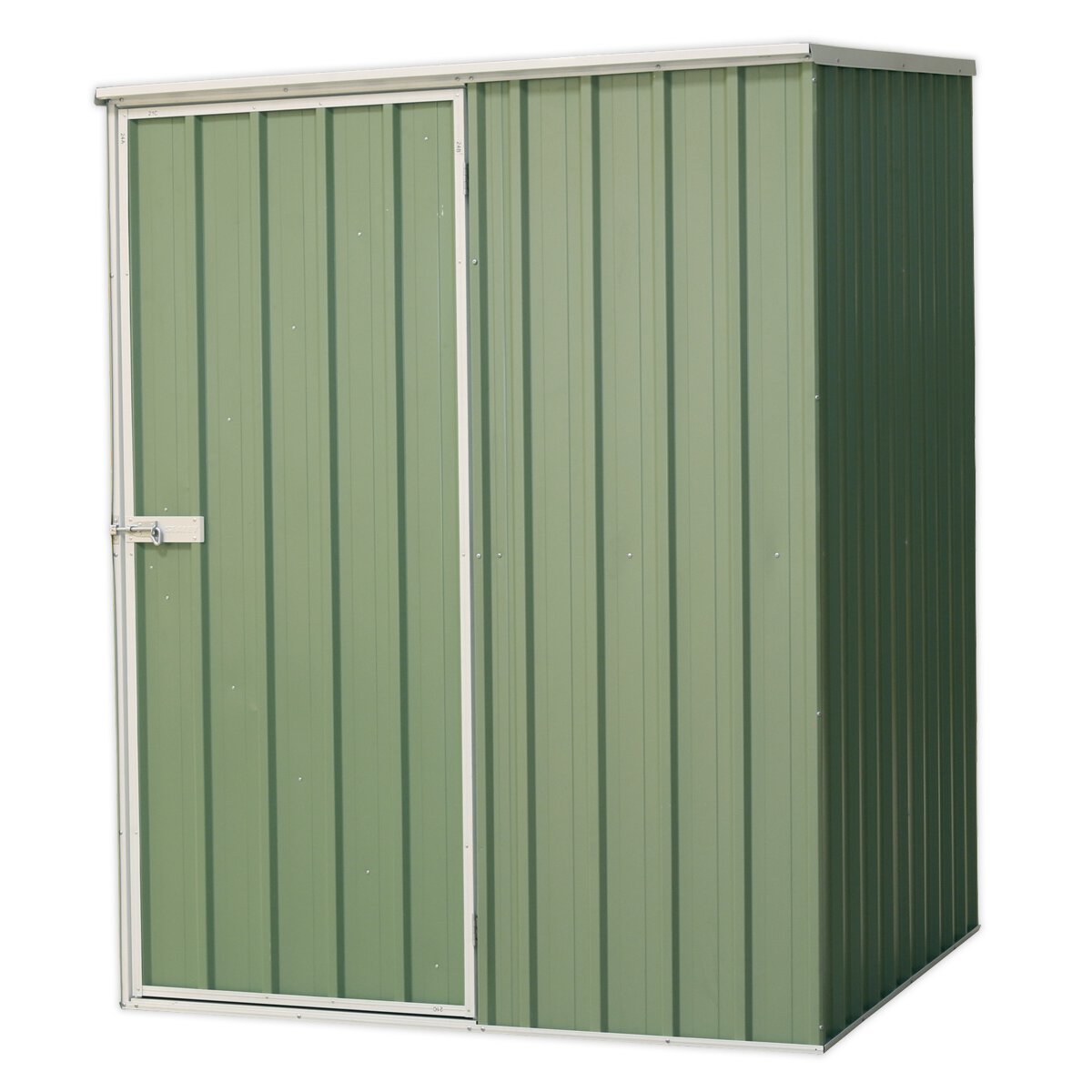 Galvanized Steel Shed Green 1.51 x 1.51 x 2m
