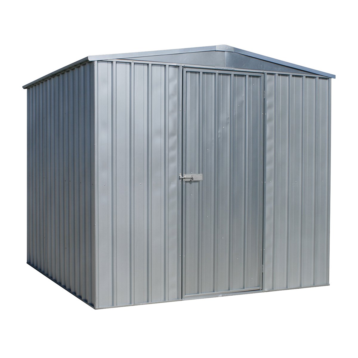 Galvanized Steel Shed 2.3 x 2.3 x 2.2m