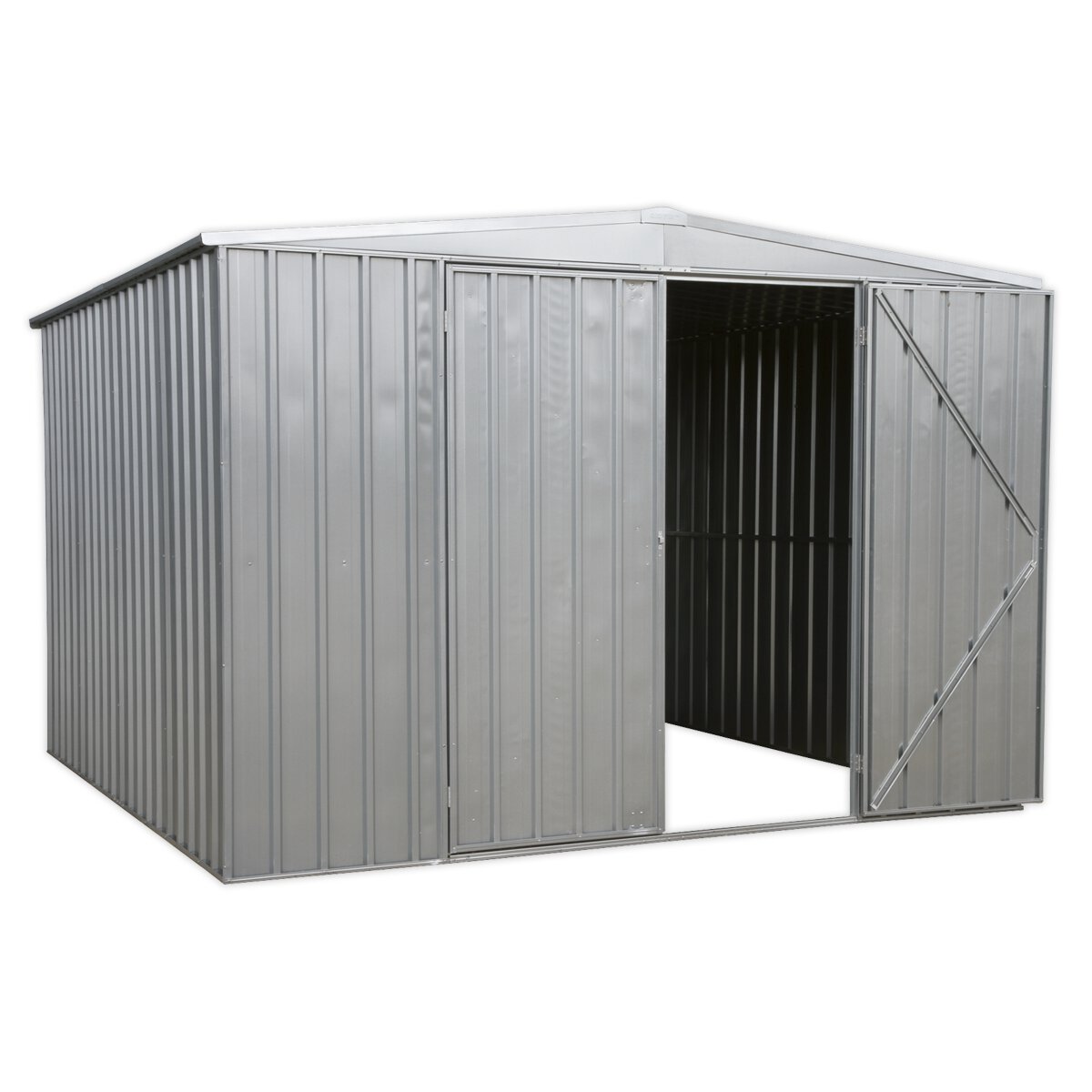 Galvanized Steel Shed 3 x 3 x 2m