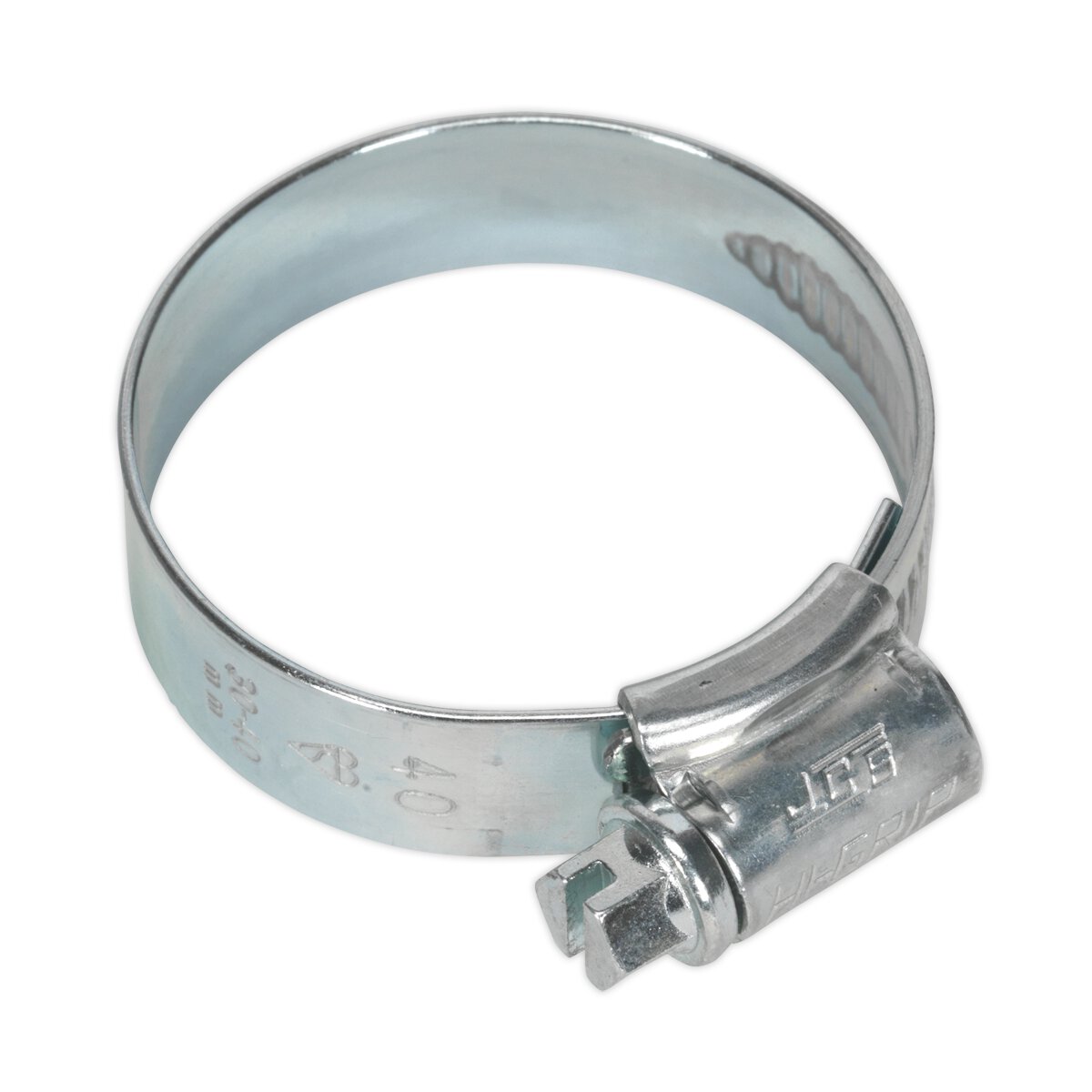 HI-GRIP® Hose Clip Zinc Plated Ø30-40mm Pack of 20