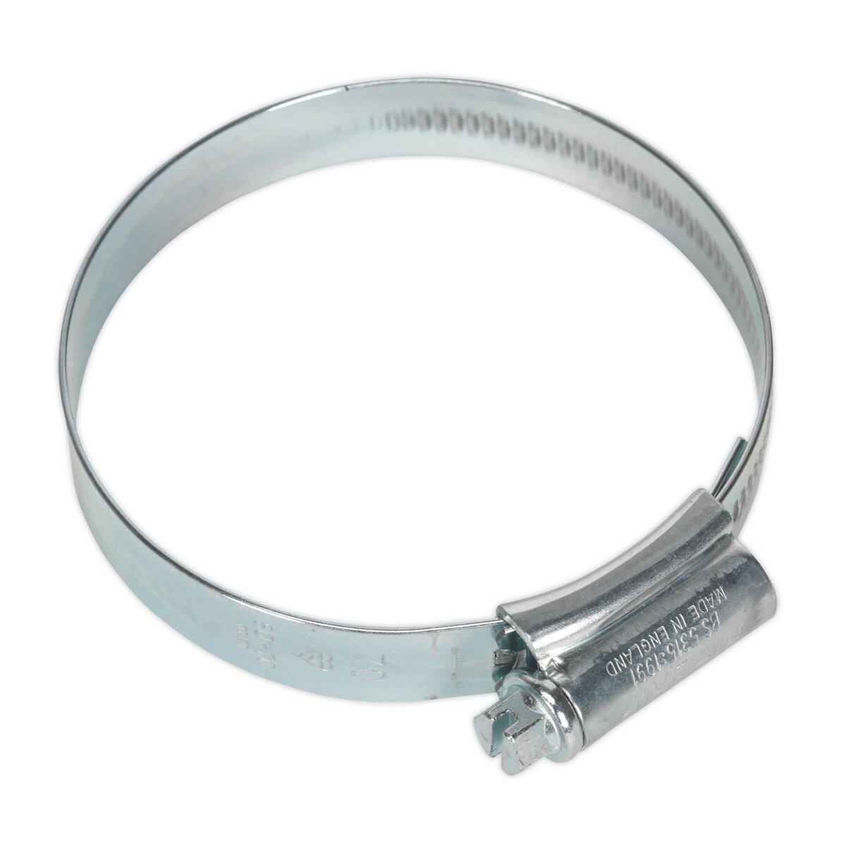 HI-GRIP® Hose Clip Zinc Plated Ø55-70mm Pack of 10