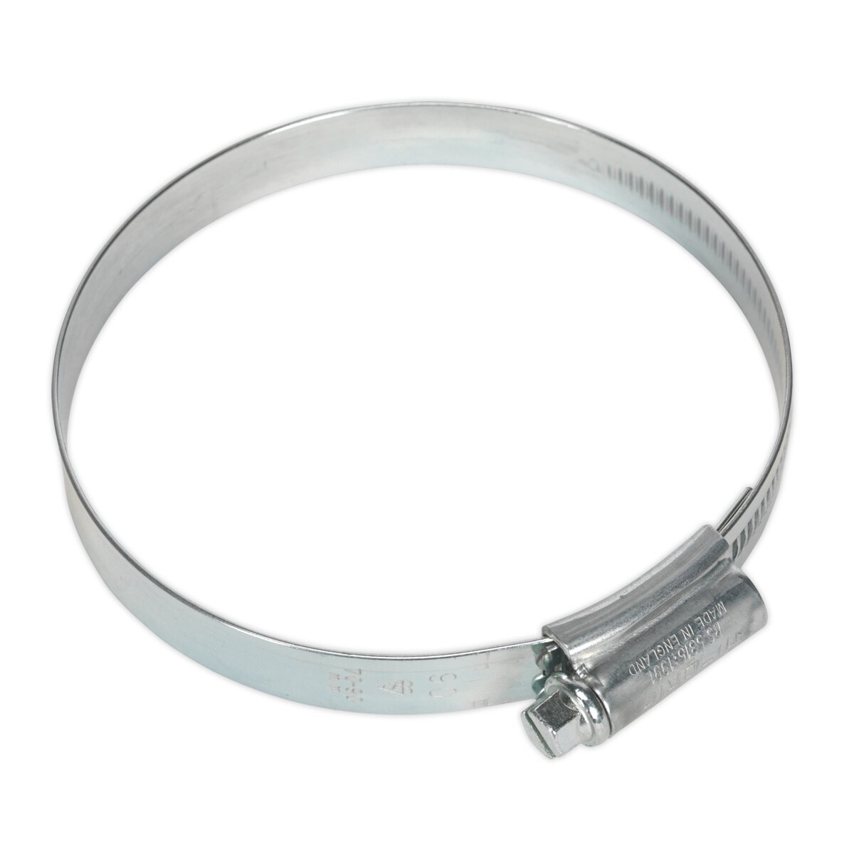 HI-GRIP® Hose Clip Zinc Plated Ø70-90mm Pack of 10